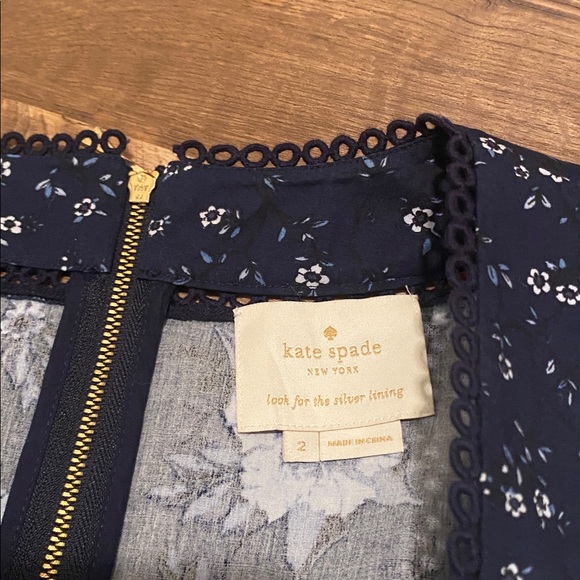 Kate Spade Prairie Rose Fit & Flare Dress Womens 2 - Picture 4 of 7